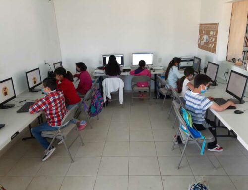 Community students have a computer center
